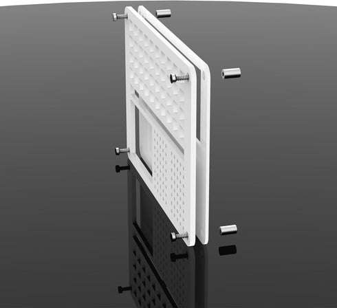 YIMAGUJRX 40 Acrylic Lube Station for Custom Mechanical Keyboard Switches (White)