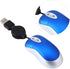 Hemobllo Wired Mouse - 3 Pcs Mini Mouse for Laptop, USB Optical Mouse, Portable Corded Mouse for Computer PC