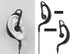 2 X Clip Ear Earpiece Headset for Uniden Radio GMR1038-2 GMR1058-2CK GMR2240-2CK SX237-2CK SX329-2CKHS SX409-3VP SX507-2CKHS Walkie Talkie Ear Hook with Mic PTT 2.5mm 1-pin