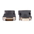 Cablecc LFH DMS-59pin Male to DVI 24+5 Female Extension Adapter for PC Graphics Card