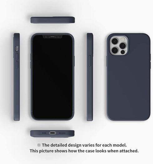 Sinjimoru 15, 15 Magnetic Silicone Case for iPhone Anti-Dust and Compatible with Magsafe, iPhone Silicone Case