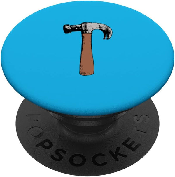 Hammer Construction Tool PopSockets Swappable PopGrip for Easy Grip and Style