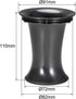 uxcell 82mm x 110mm Speaker Port Tube, Subwoofer Bass Reflex Tube, 4pcs
