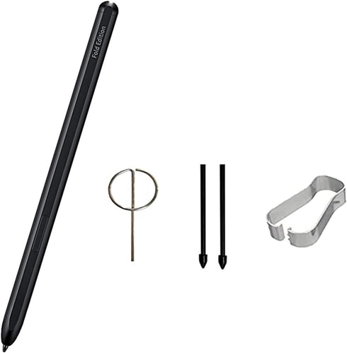 Galaxy Z Fold 4 S Pen Stylus Replacement for Samsung Galaxy Z Fold 4, Compatible with Eject Pin + 2 Tips (Black)