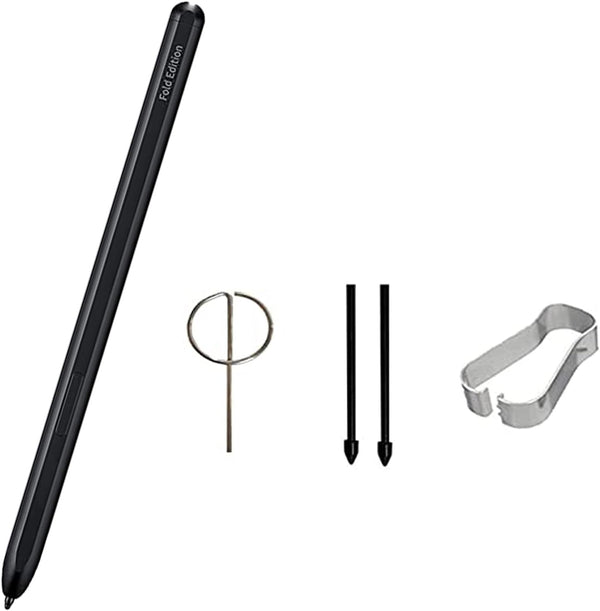 Galaxy Z Fold 4 S Pen Stylus Replacement for Samsung Galaxy Z Fold 4, Compatible with Eject Pin + 2 Tips (Black)