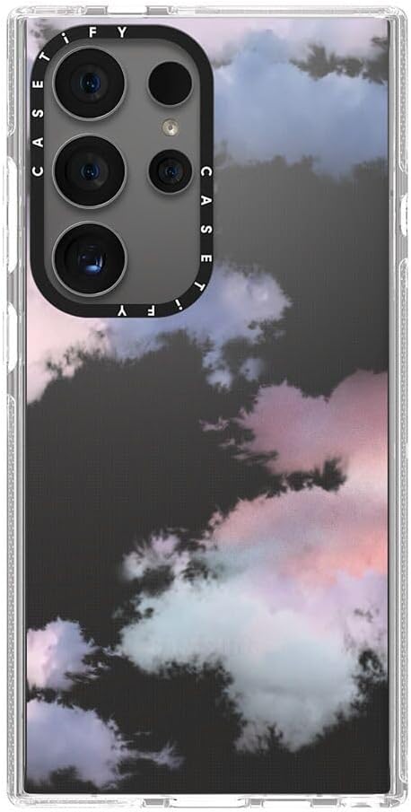 CASETiFY S24 Clear Galaxy Ultra Case - Clouds - Clear