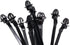 Push Mount Wire Ties, Snap in Zip Tie Automotive Clips Nylon Wire Harness Clips 150pcs