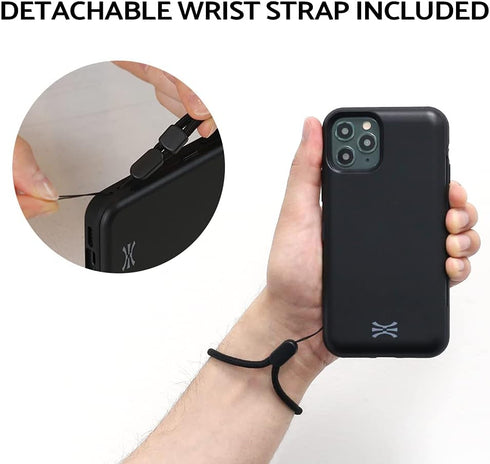 TORU CX PRO for iPhone 11 Pro Case Wallet | Protective Shockproof Heavy Duty Cover with Card Holder - Black