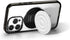 CASETiFY Ripple Grip Stand for MagSafe - Sleek White Design