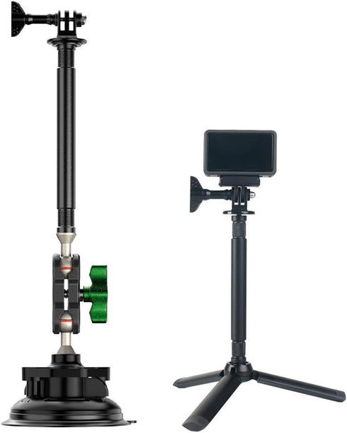Diyeeni 0.25 inch Selfie Stick Long Pole, Extension Rod for Most Tripods, Cameras, Stabilizers, Lightweight Extension