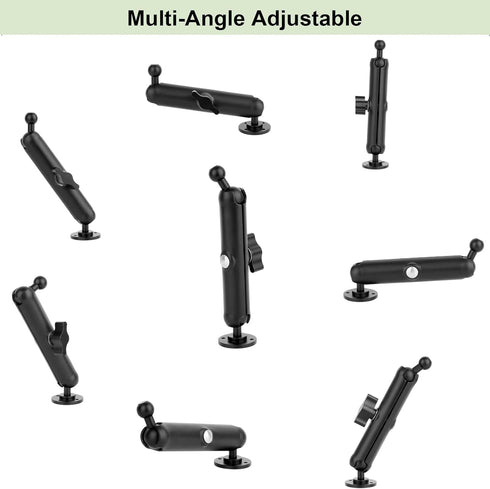 Wall Mount Phone Holder for Truck/Car/Boat/Desk, Compatible with 3.5~7.5 inch iPhone/Nexus/HTC/LG/Huawei, 360°