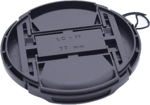 77mm Camera Lens Cap Compatible for Nikon 18-35mmf/3.5-4.5DIF-ED,AF18mmf 2.8D,28-300mmf/3.5-5.6GEDVR Lens and for Canon EF300mmf/4LUSM,EF400mmf/5.6LUSM,EF300mmf/4LISUSM Lens(77mm Lens Cap)
