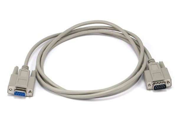 DB 9 M/F Molded Cable, Monoprice - 6ft