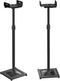 PERLESMITH Universal Speaker Stands for Surround Sound, Holds up to 11LBS, Adjustable Height for Satellite & Bookshelf