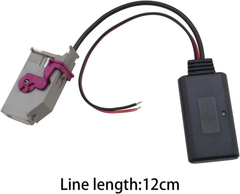 The Lord of the Tools 32Pin RNS-E Bluetooth AUX Adapter for A3 A4 A6 A8 R8 TT Car Wireless Audio