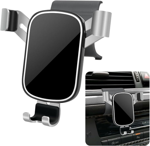 LUNQIN Car Phone Holder for Audi A6 S6 A7 S7 RS6 RS7 2012-2018, Best Phones Mount Cradle for Charging Navigation