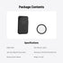 NEEWER PA139 Magnetic Phone Desk Tripod Stand Selfie Stick, Multi Angle Foldable Lightweight Portable Leather Cell