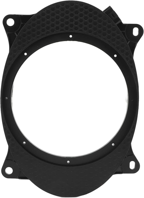 Speaker Adapter Bracket Ring - 2pcs 6.5inch Black Door Speaker Adapter Spacer Rings with Wire Harness for Corolla
