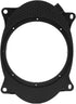 Speaker Adapter Bracket Ring - 2pcs 6.5inch Black Door Speaker Adapter Spacer Rings with Wire Harness for Corolla
