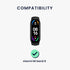 kwmobile Nylon Band, Replacement Strap Compatible with Xiaomi Mi Band 8 for Fitness Tracker
