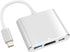 Battony USB C to HDMI Adapter, 4K Multiport AV Converter for MacBook Pro/Air, iPad Pro