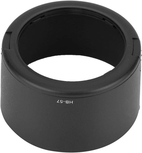 ANGGREK Lens Hood Replacement HB-57, ABS Lens Hood Shade for Nikon AF-S 55-300mm F4.5-5.6G ED VR Camera Lens
