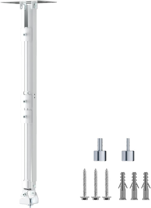 suptek 49inch Extended Mini Projector Ceiling Mount, Adjustable Wall Mount with Thread Adapters for Projector