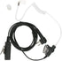 PTT Mic Covert Acoustic Tube Earpiece Headset for Motorola Radio BPR40, CP200, CLS1100, CLS1410, and More