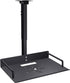 Universal Ceiling Mount with Tray, Adjustable 11.4-22 inches, No Hole Installation, Aluminum Alloy, for Projector/Camera