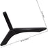 Alipis Tv Stand Tabletop Base with Screws Tv Riser Replacement Iron Stand Suitable for Home and Office Use