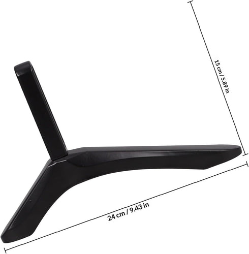 SEWACC Replacement Tv Stand Base with Screws Metal Tv Holder Bracket for Desktop Use Suitable for Flat Screen