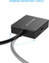 RCA to HDMI Converter, AV to HDMI Adapter with HDMI Cable, Supports PAL/NTSC for PS2/VHS/VCR/Blue-Ray DVD
