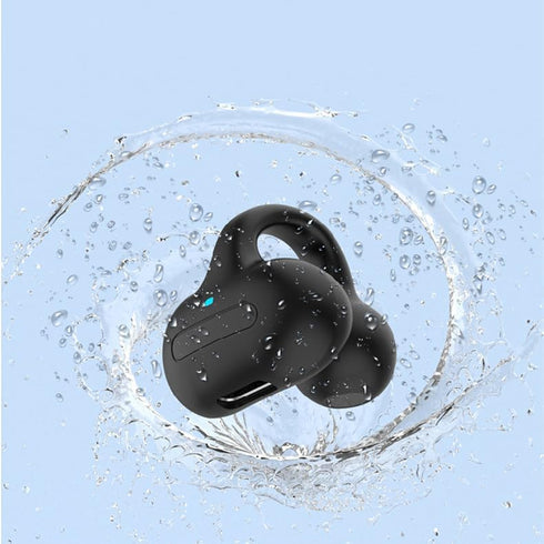 Bluetooth Ear Clip, Single Wireless Ear Bud Clip On, Open Ear Headphone Bluetooth Wireless Headset, Bone Conducting