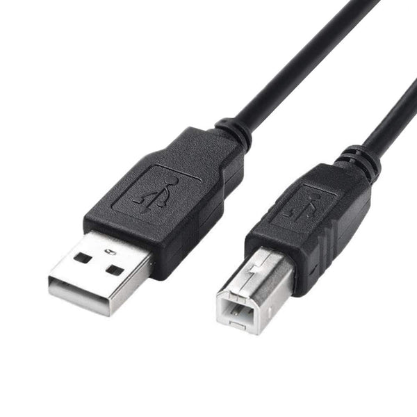 Printer to Computer USB Scanner Cable, High Speed A Male to B Male Cord (10FT) Compatible with HP, Canon, Dell