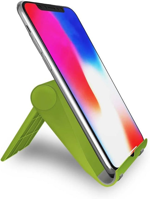 Nuke Armor Adjustable Cell Phone Stand for Desk, Portable Phone Holder Compatible with Most iPhone, Samsung and Other