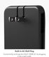 HALO 10000 AC, 10,000mAh Internal Battery with Built-in AC Wall Plug & Charging Cables, Black