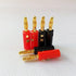 HIGHROCK 20 Banana Speaker Wire Cable Screw Plugs Connectors, 4mm