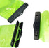 Lsgoodcare 5Pcs Portable Two Way Radio Waterproof Bag, Compatible with Motorola Kenwood Walkie Talkie Radio (Green)