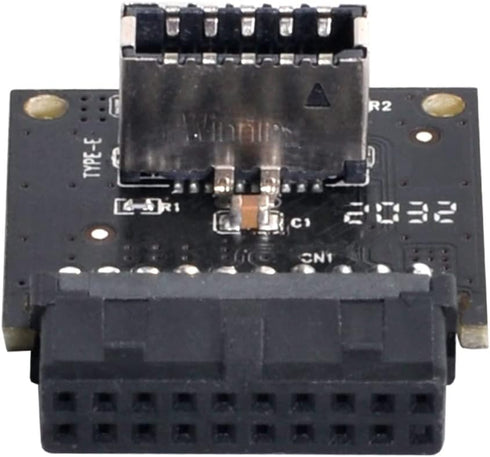 cablecc USB 3.1 Front Panel Socket Type-E - USB 3.0 20Pin Header Male Extension Adapter for Motherboard