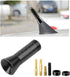 KVAEY Car Short Antenna, 1.37" Stubby Aluminum Aerial Antenna with 4 Screws &