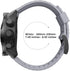 NotoCity Soft Silicone Band Compatible with Suunto 7/Suunto 9, Replacement Wristband for Sports Watch
