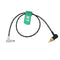 Timecode Jam Cable for Deity TC-1 to RED Epic Scarlet DSMC2 Dragon Gemini Camera, Right Angle Locking 3.5mm TRS to 00B