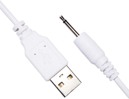 2 Packs USB to DC 2.5mm Adapter Charger Cable Replacement, Fast Charging Cord for Replacement Device.