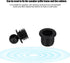 QANYEGN 10 Pairs Speaker Grill Guides, Plastic Ball and Socket Speaker Mesh Snap Fastener, Speaker Grill Pegs