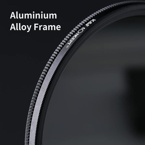 K&F Concept 82mm Variable ND2-ND400 ND Lens Filter (1-9 Stops) for Camera Lens, Adjustable Neutral Density Filter with