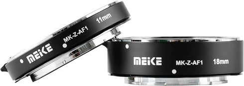 MEKE MK-Z-AF1 Full Frame Macro Metal AF Auto Focus Extension Tube Adapter Kit for Nikon Z Series Cameras