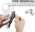 Phone Card Holder with Ring Grip for Back of Phone, Adhesive Stick-on Wallet Pocket for iPhone, Android and Smartphones