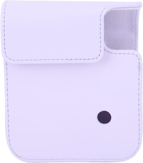 Instant Camera Case, PU Mini Protective for Fujifilm Instax Mini 12 Camera, Portable Travel Carrying with Adjustable