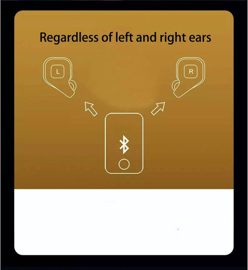 Wireless Earbuds Bluetooth 5.0 with 4 Mics, Touch Control, Deep Bass, USB-C Quick Charge, In-Ear Detection (Black F8)