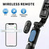 Generic 40 Inch 360 Selfie Stick Retractable Professional Floor Tripod for Live Streaming, with Wireless Remote